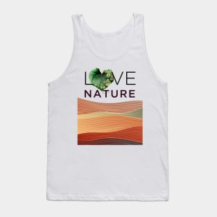 Love Nature No. 4: Have a Green Valentine's Day Tank Top